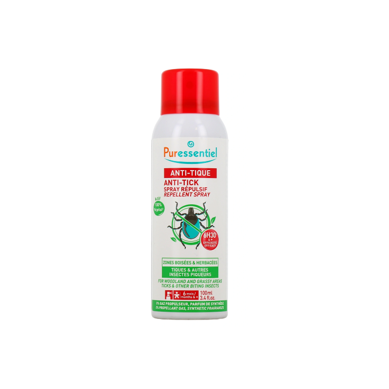 Anti-Tic Repellent Spray - Puressentiel - 100ml
