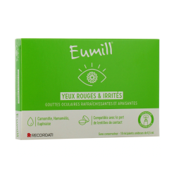Eumill - Red & Irritated Eyes - 10 Units of 0.5 ml