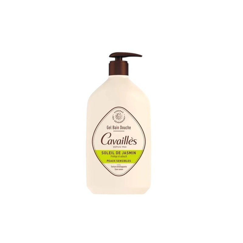 Gel Bain Douche - Soleil de Jasmin - Cavaillès - 1L