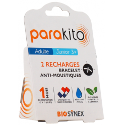 Recharge Bracelet Anti-moustiques - Parakito - 2 Recharges
