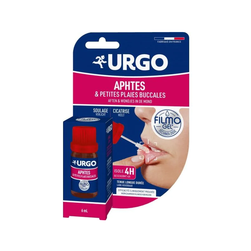 Filmogel - Pansement Liquide - Aphtes - Urgo - 6 ml