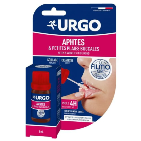 Filmogel - Pansement Liquide - Aphtes - Urgo - 6 ml
