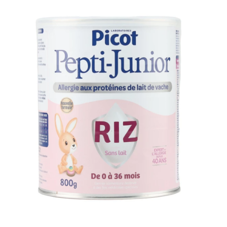 Pepti-Junior Riz (Nouvelle Formule) - De 0 à 36 Mois - Picot - 800g
