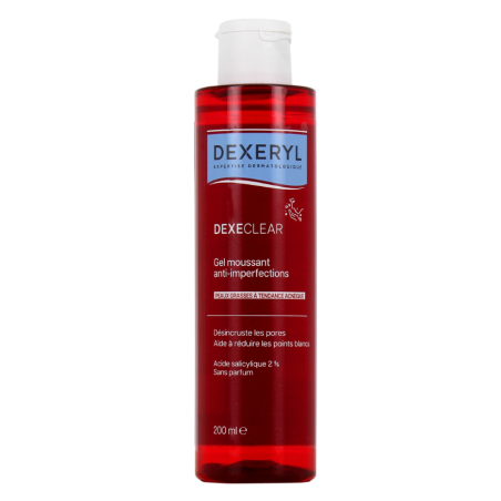 Dexeclear Gel Moussant Anti-Imperfections - Dexeryl - 200 ml