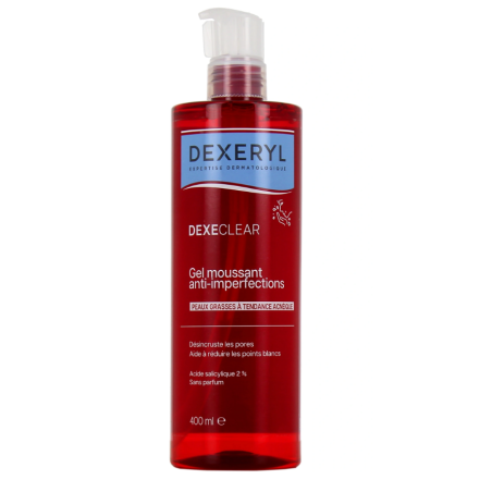 Dexeclear Gel Moussant Anti-Imperfections - Dexeryl - 400 ml
