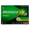 BeroccaBoost Guarana & Vitamine C Anti Coup de Pompe, 20 Comprimés effervescents