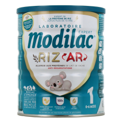 Modilac Riz AR 1er Age - De 0 à 6 Mois - Modilac - 800g