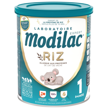 Modilac Riz - De 0 à 6 Mois - Modilac - 400g
