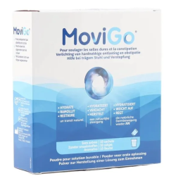 Movigo - Treatment for Constipation & Hard Stools - Biocodex - 10 Sachets