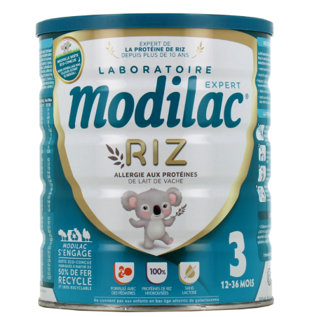 Modilac Riz - De 12 à 36 Mois - Modilac - 800g