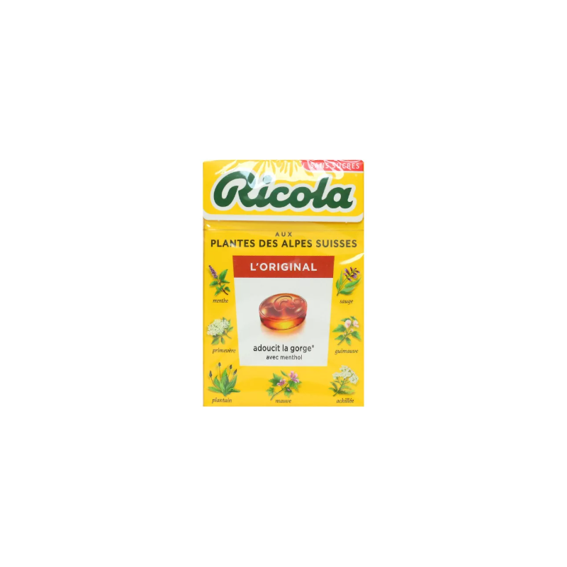 Lozenges - The Original - Soothes the Throat - Ricola - 50g