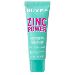 Fluide Matifiant Réducteur de Pores - Zinc Power - Nuxe - 40 ml