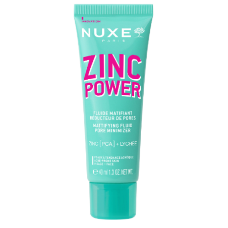 Mattifying Fluid for Reducing Pores - Zinc Power - Nuxe - 40 ml