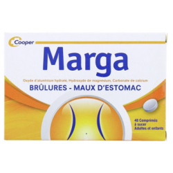 Marga - Heartburn & Indigestion - Cooper - 48 lozenges
