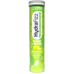 HydraFizz - Hydra+Détox - Goût Citron - UPSA - 16 Pastilles