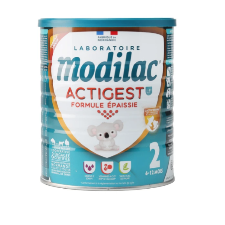 Modilac Actigest 2nd Age - From 6 to 12 Months - Modilac - 800g