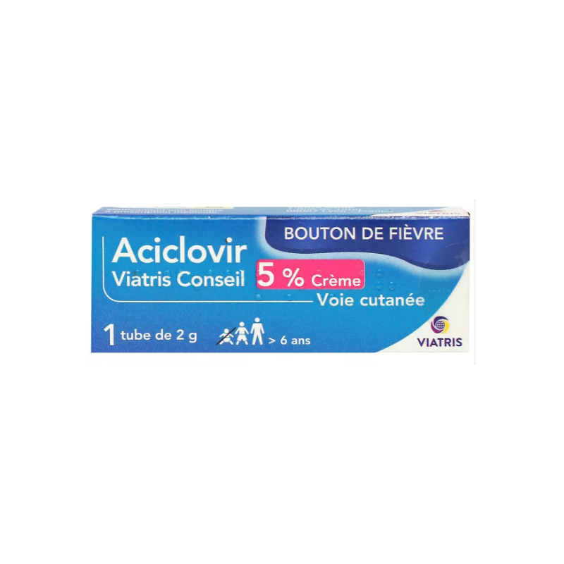 Aciclovir 5% - Cold Sore - Viatris Conseil - 2g