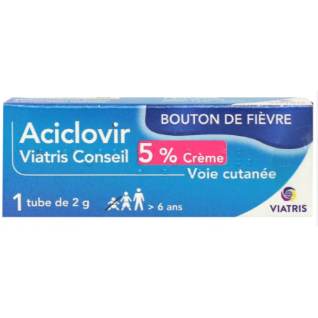 Aciclovir 5% - Cold Sore - Viatris Conseil - 2g