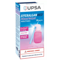 EfferalganMed Pediatric 30mg/ml - 3 to 32kg - Pain & Fever - 90ml