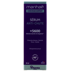 Sérum Anti-Chute - Chute de Cheveux - Force & Vitalité - Manhaé - 50ml