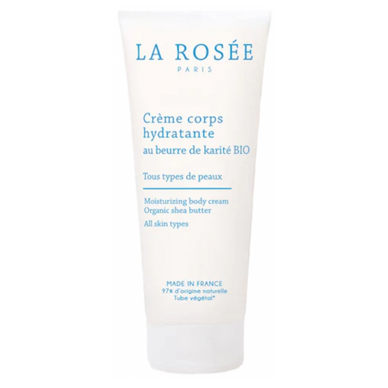 Moisturizing Body Cream - Organic Shea Butter - La Rosée - 200 ml