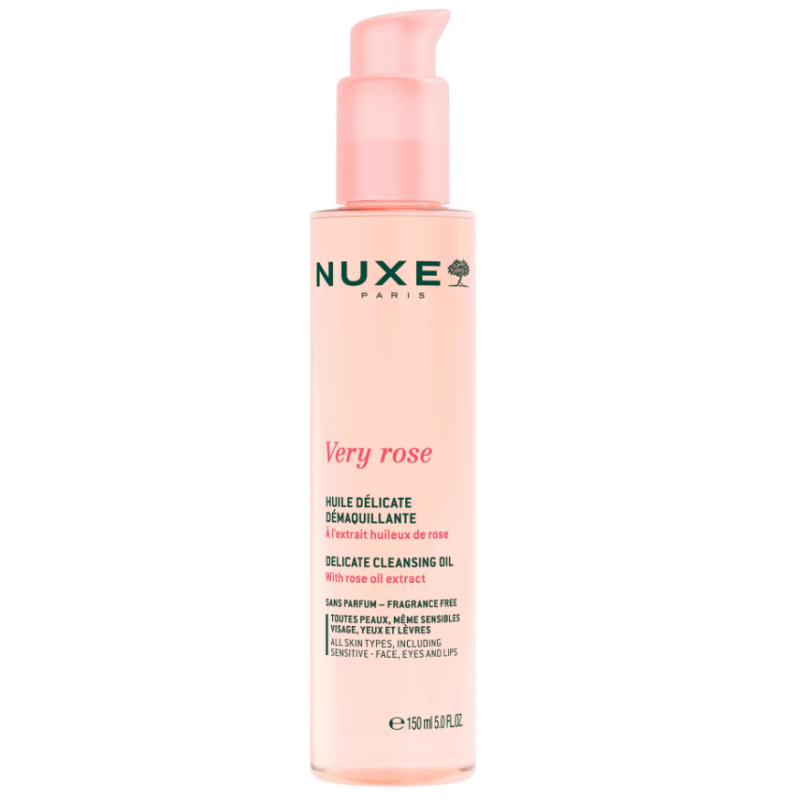 Huile Délicate Démaquillante - Very Rose - Nuxe - 150 ml