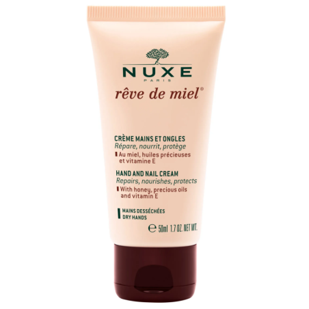 Hand & Nail Cream - Repairs & Nourishes - Honey Dream - Nuxe - 50ml