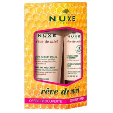 Discovery Offer - Hand Cream & Lip Balm - Rêve de Miel - Nuxe