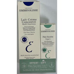 Lait Crème Concentré - Soin Hydratant - Embryolisse - 75 ml - Pâte Secrète Offerte