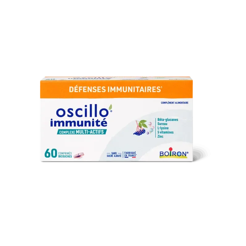 Oscillo'Immunité - Complexe Multi Actifs - Boiron - 60 Comprimés