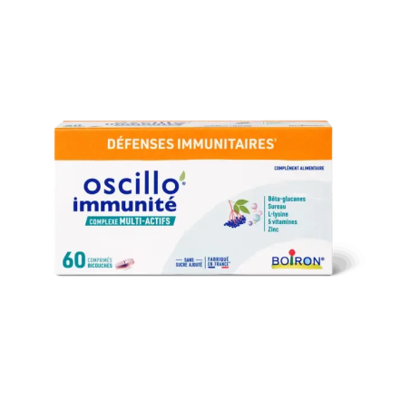 Oscillo'Immunité - Complexe Multi Actifs - Boiron - 60 Comprimés