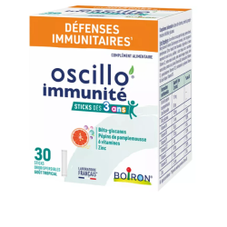 Oscillo'Immunité - Sticks Dès 3 Ans - Boiron - 30 Sticks