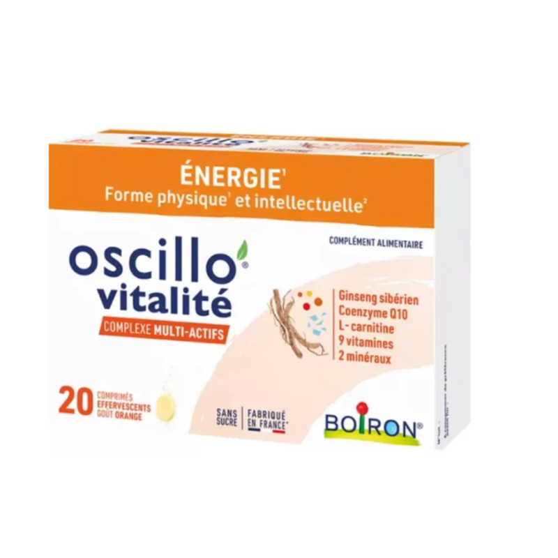 Oscillo'Vitalité - Multi Active Complex - Boiron - 20 Effervescent Tablets