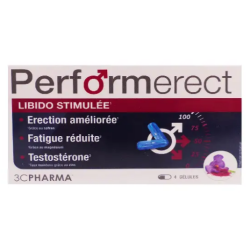 PerformErect - Troubles De L'Erection - 3 Chênes - Boite De 4