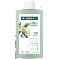 Shampooing au Lait d'Amande - Tous types de Cheveux - Klorane 400 ml