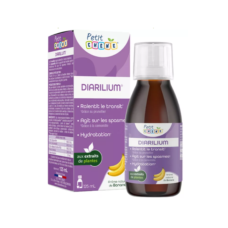 Diarilium Solution - Liquid & Frequent Stools - From 36 months - 125 ml