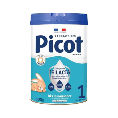 First-stage milk - Trilacta - 0 to 6 months - Picot - 800g