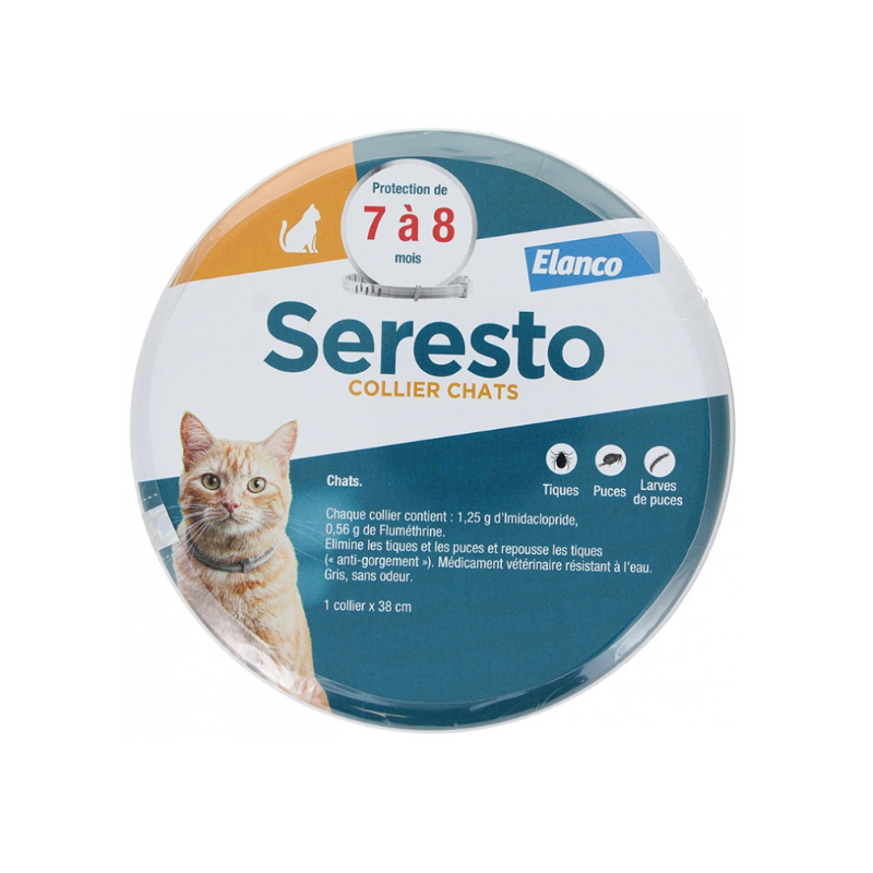 Seresto - Anti-Puces  Chats - 1 collier