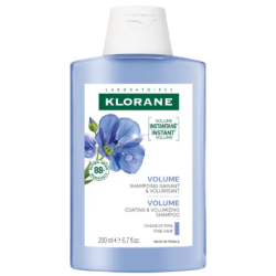 Shampooing Fibre de Lin - Cheveux Fins - Klorane - 200ml
