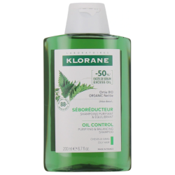 Shampooing à l'Ortie - Cheveux Gras - Klorane 200ml