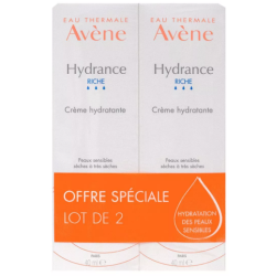 Hydrance Rich Cream - Moisturizing - Avène - 2x40 ml