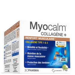 Myocalm Collagen + - Muscle Strengthening - 3 Chênes - 30 Sachets
