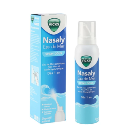 Nasaly Gentle Spray - Isotonic Sea Water - Vicks - 120ml