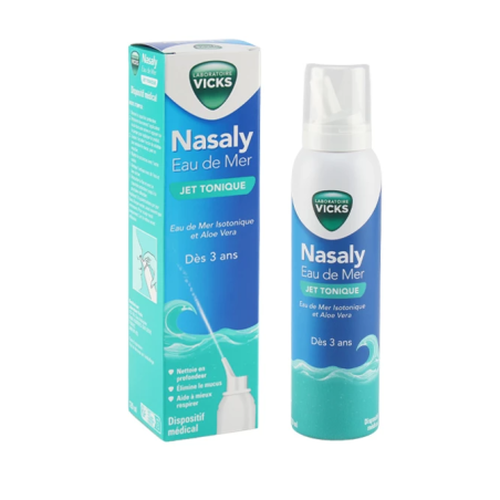 Nasaly Jet Tonic - Isotonic Seawater - Vicks - 120ml