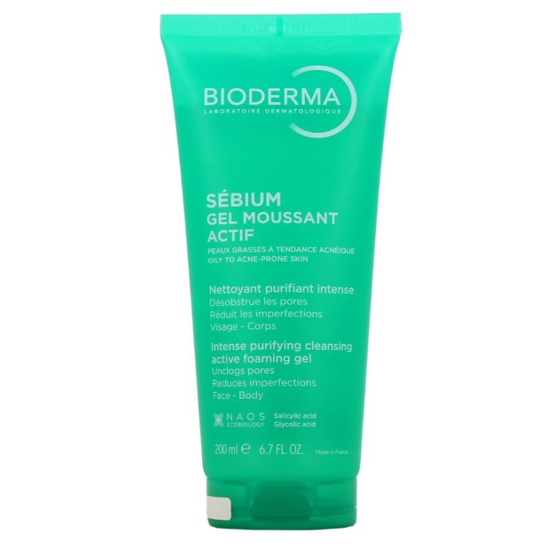 Active Foaming Gel - Sebium - Bioderma - 200ml Bioderma