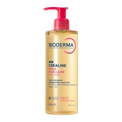 Huile Nettoyante Démaquillante Apaisante - Créaline - Bioderma - 300 ml