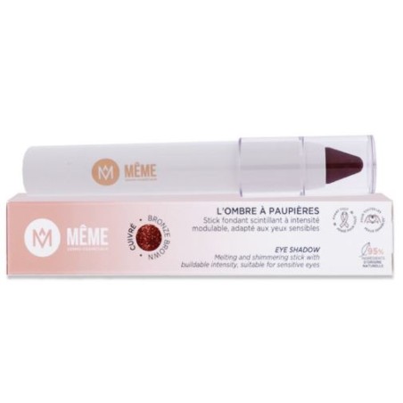 Ombre à paupières - Cuivré scintillante - yeux sensibles - 3.7g