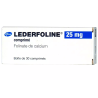 Lederfoline 25 mg - Folinate De Calcium - Boite De 30 Comprimés