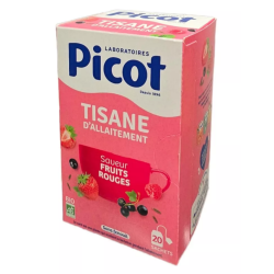 Tisane D'Allaitement Picot Maman - Fruits Rouges - 20 Sachets