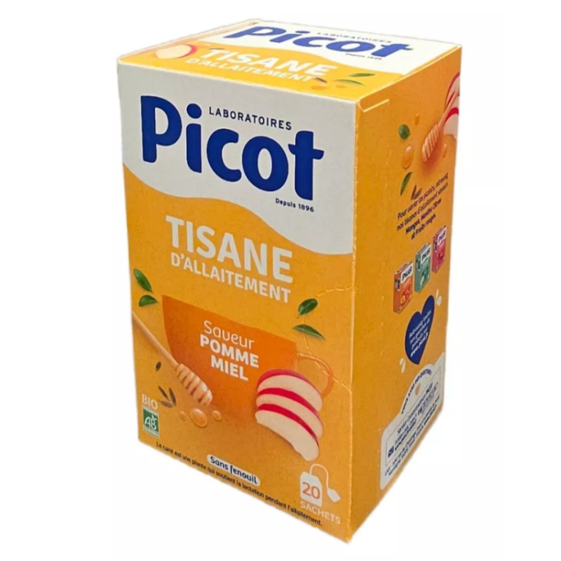 Picot Maman Breastfeeding Tea - Apple Honey - 20 Tea Bags